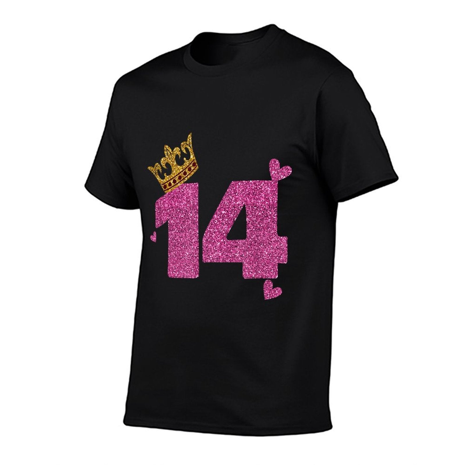 14th Birthday Crown 14 Years Old Bday  Odor-resistant T-Shirt