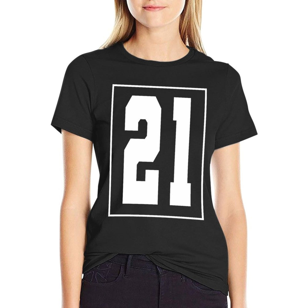 21st Birthday Gifts for Women's Or Men's Finally 21  Eco-friendly Material T-Shirt