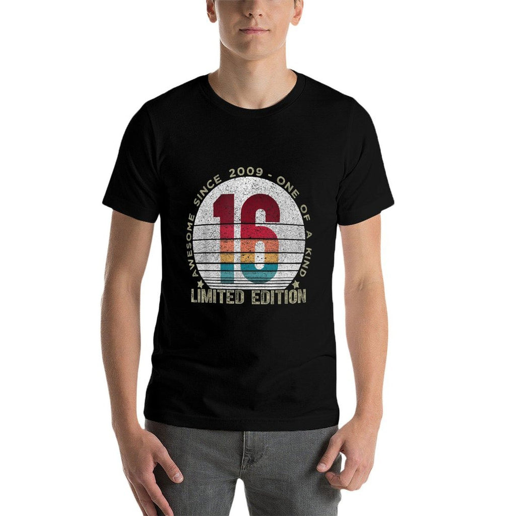 16 Year Old Gifts Vintage 2009 Limited Edition 16th Birthday  Polyester Blend T-Shirt