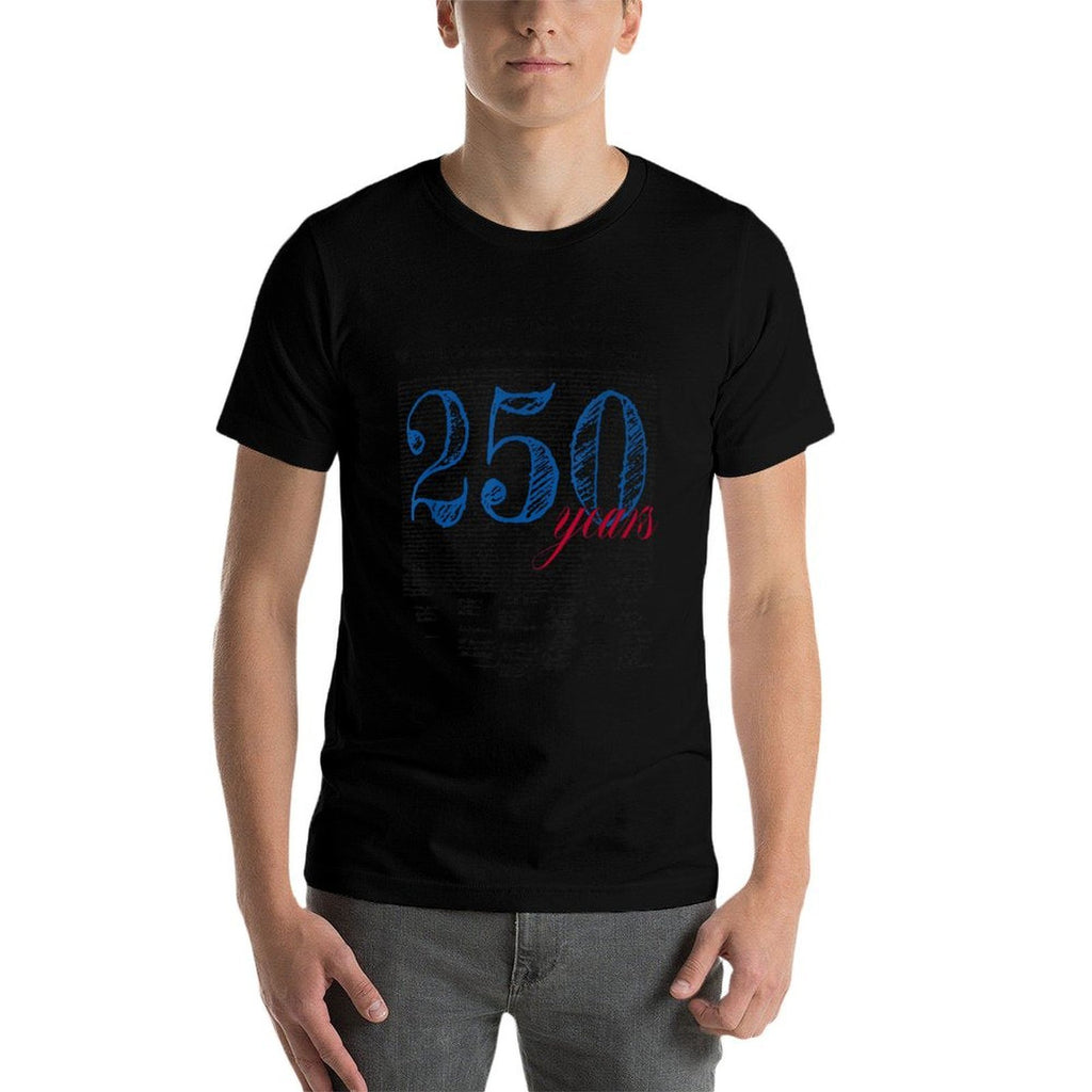 250 Years America Anniversary 250th Independence Day  Moisture-wicking T-Shirt