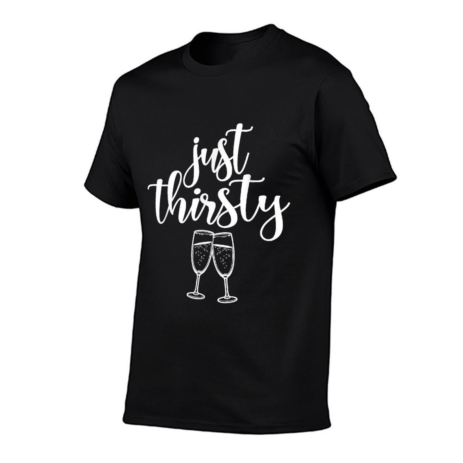 30th Birthday Women, Just Thirsty, Thirty & Thirsty, Group  Heathered Texture T-Shirt