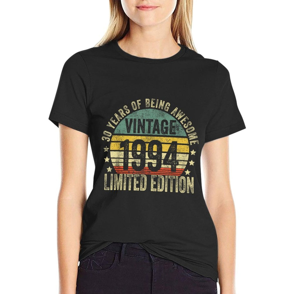 30 Year Old Gifts Vintage 1994 Limited Edition 30th Birthday  Eco-friendly Material T-Shirt