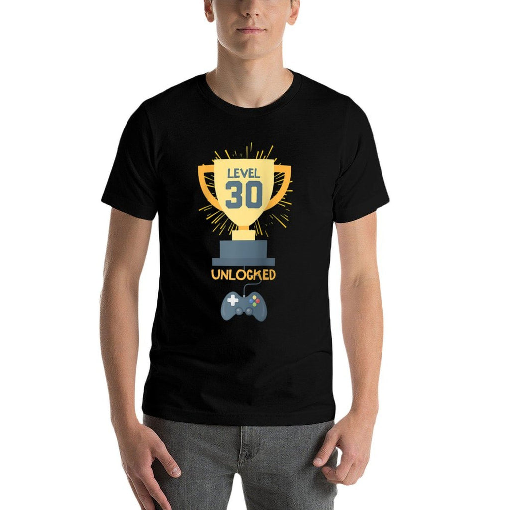 30th Birthday Gift 30 Year Old Level Up Gamer Tshirt Raglan Baseball  Classic T-Shirt