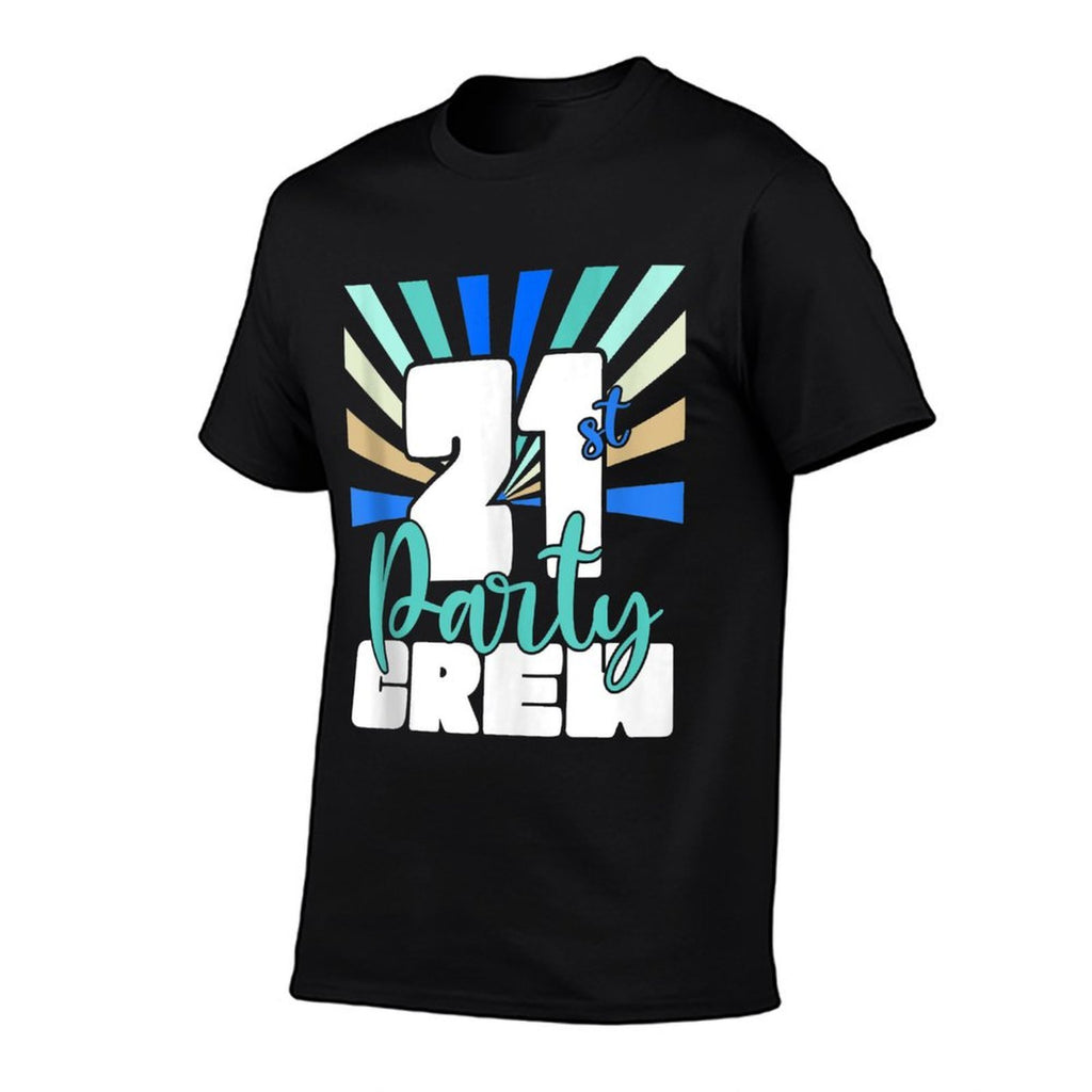 21st Party Crew Birthday Drinking Crew 21 Year Old Birthday  Classic T-Shirt