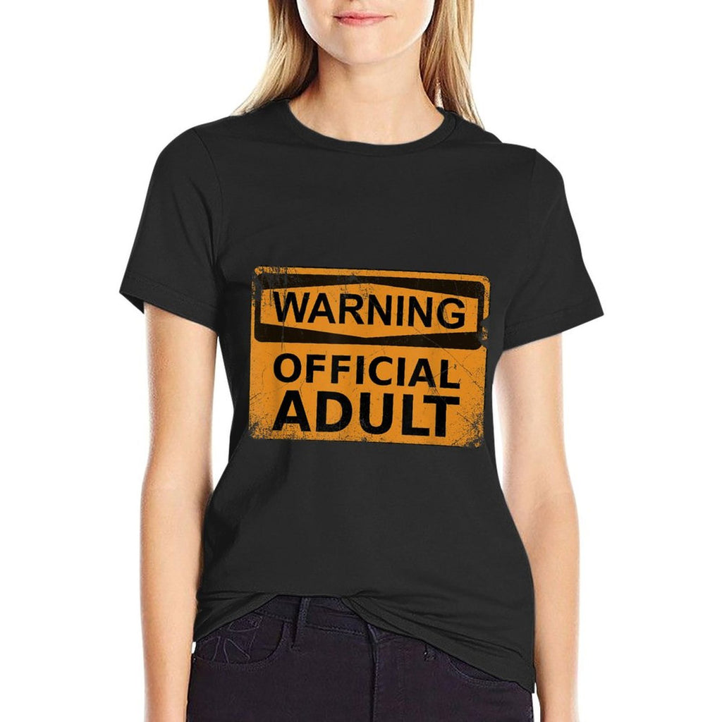 18th Birthday Gifts for Men Or Women Official Adult  Cotton T-Shirt
