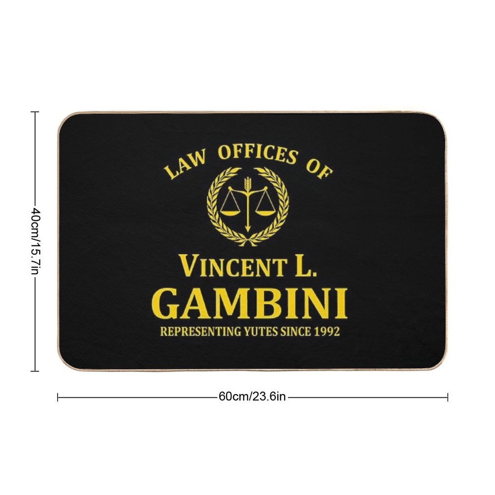 Law Offices Of Vincent L. Gambini  Toxin-Free Bath Mat