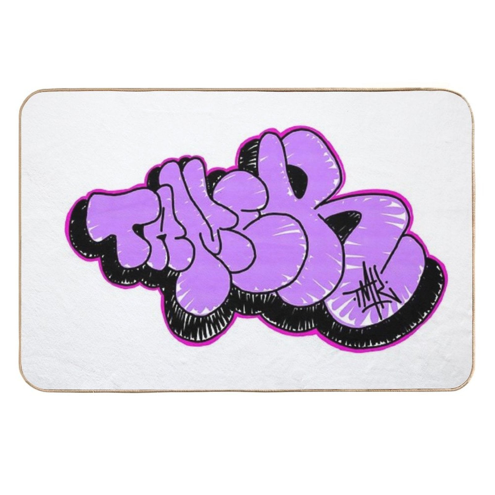 TAMEK Pink Throwie  Pet-Safe Bath Mat