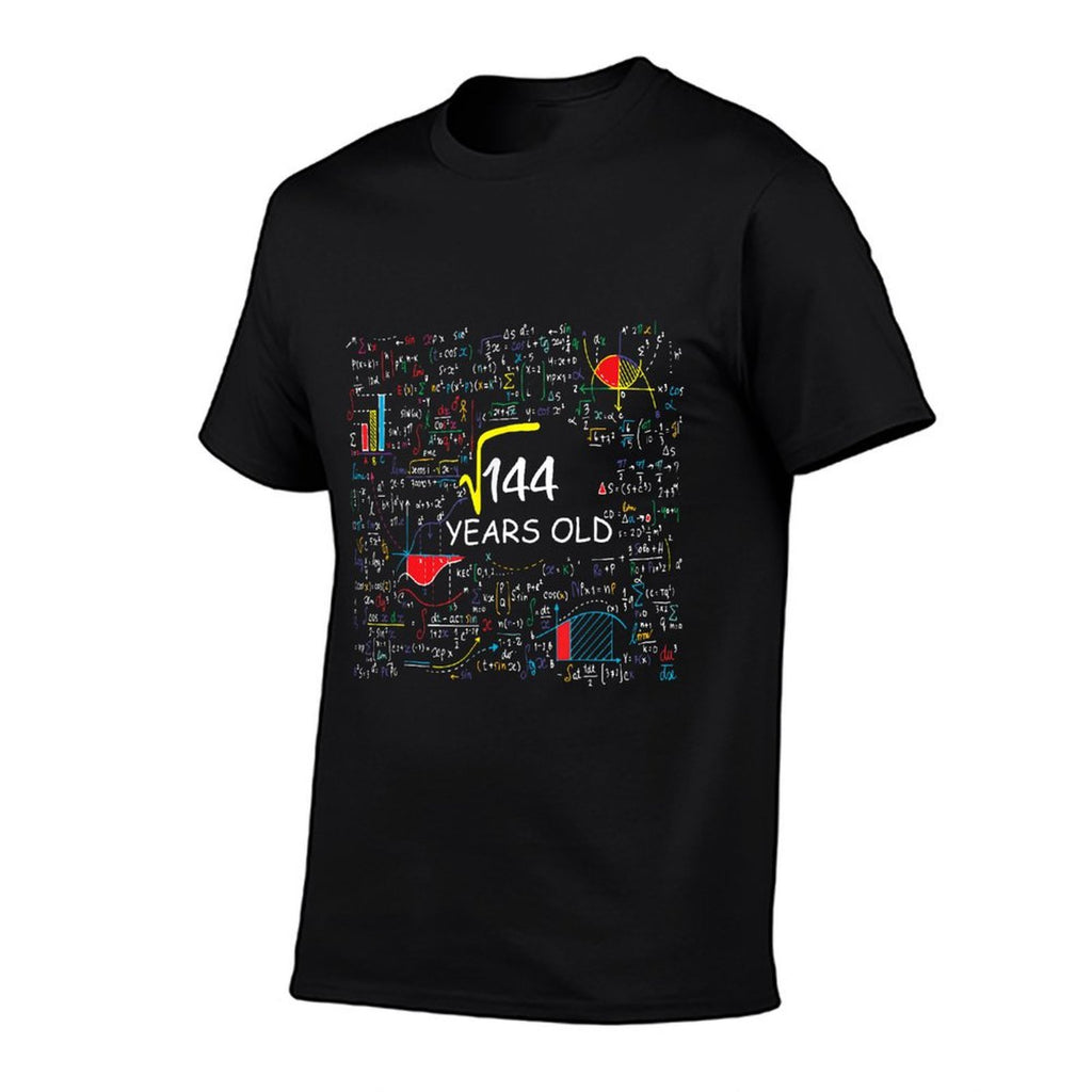 12th Birthday - Square Root of 144 - 12 Years Old  High-quality Stitching T-Shirt