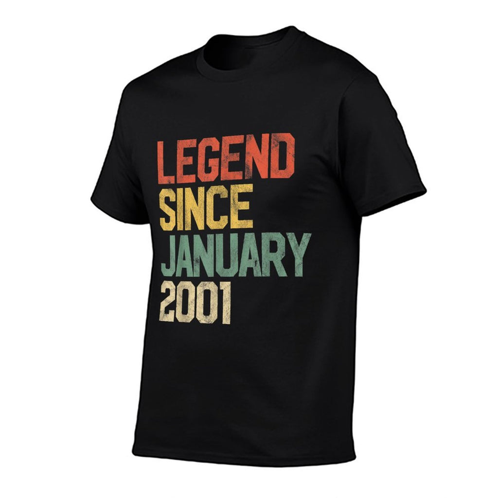 21 Year Old Gifts Legend Since January 2001 21st Birthday  Moisture-wicking T-Shirt