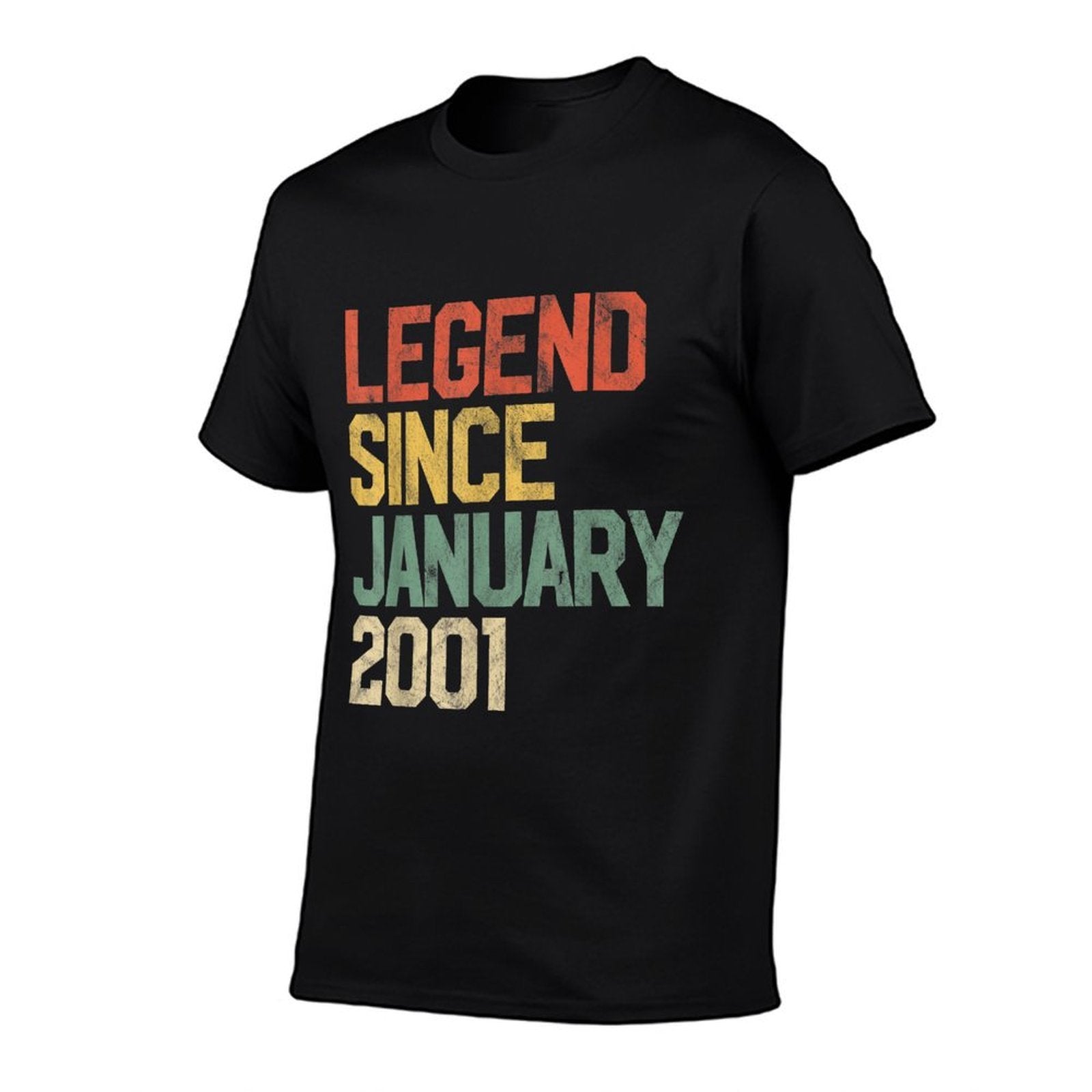 21 Year Old Gifts Legend Since January 2001 21st Birthday  Moisture-wicking T-Shirt