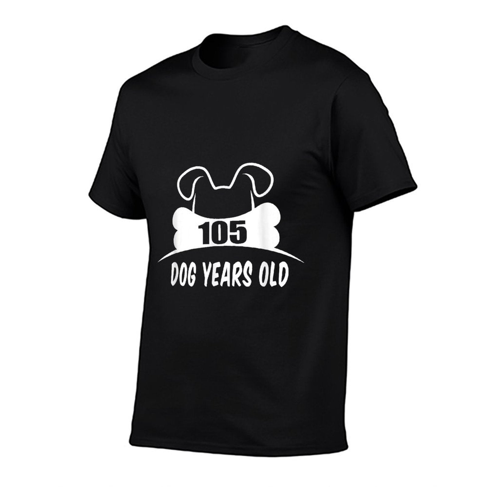 105 Dog Years Old Funny 15th Birthday Dog Lover Gift  Tagless Design T-Shirt