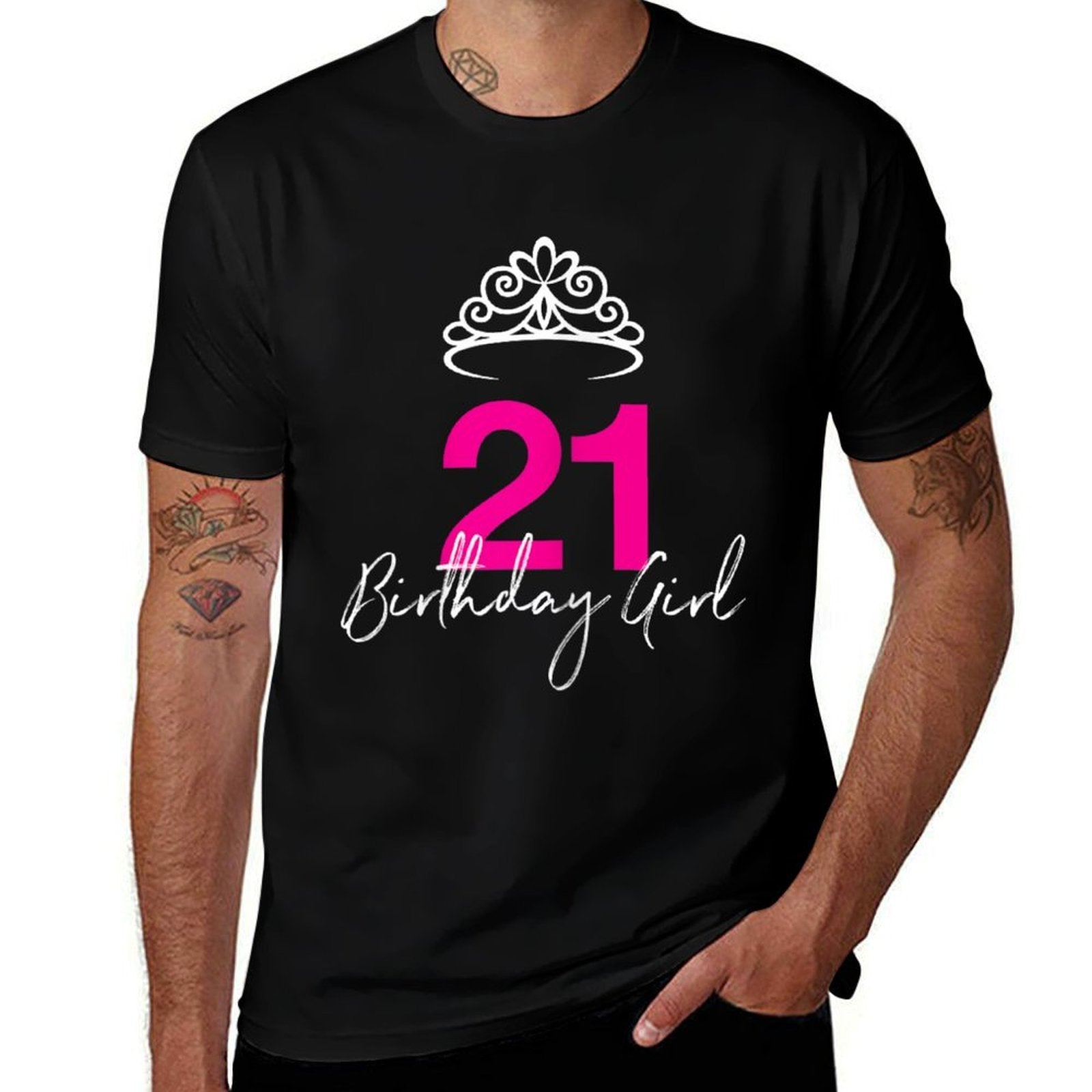 21st Birthday Tshirt for Her  Affordable Price T-Shirt