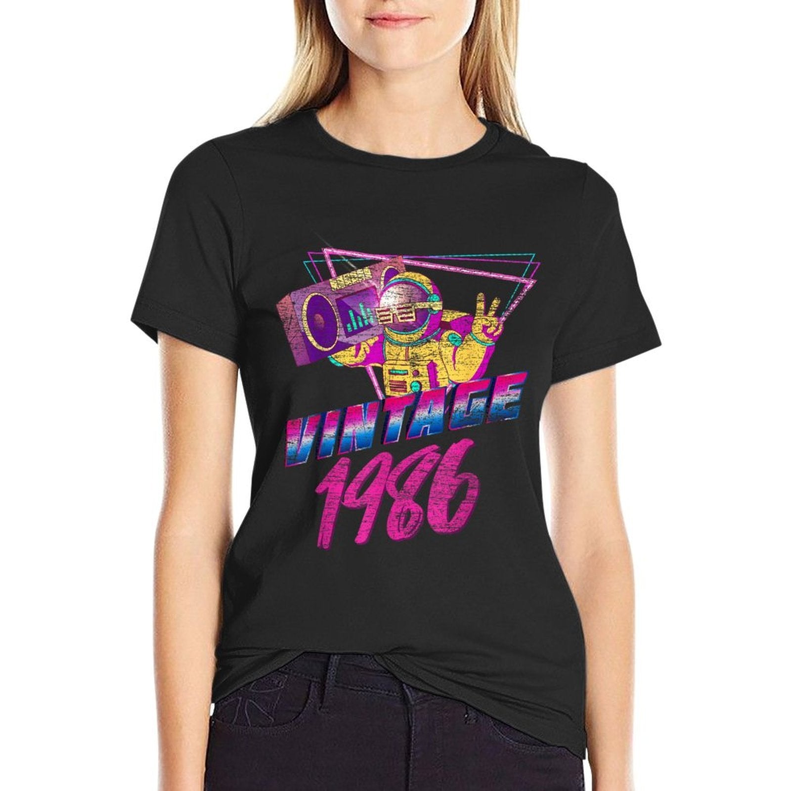 38th Birthday Gifts - Vintage 1986  Odor-resistant T-Shirt