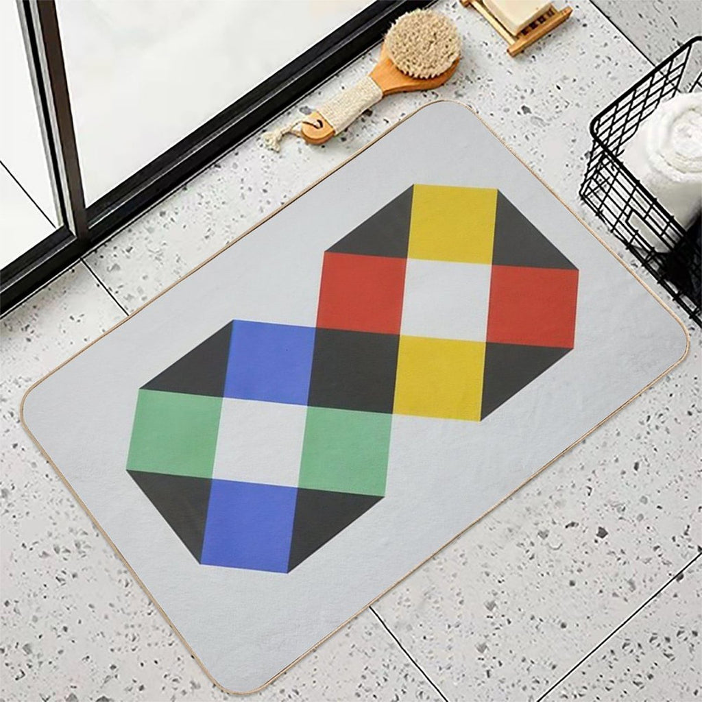 Max Bill  Slip-Resistant Bath Mat