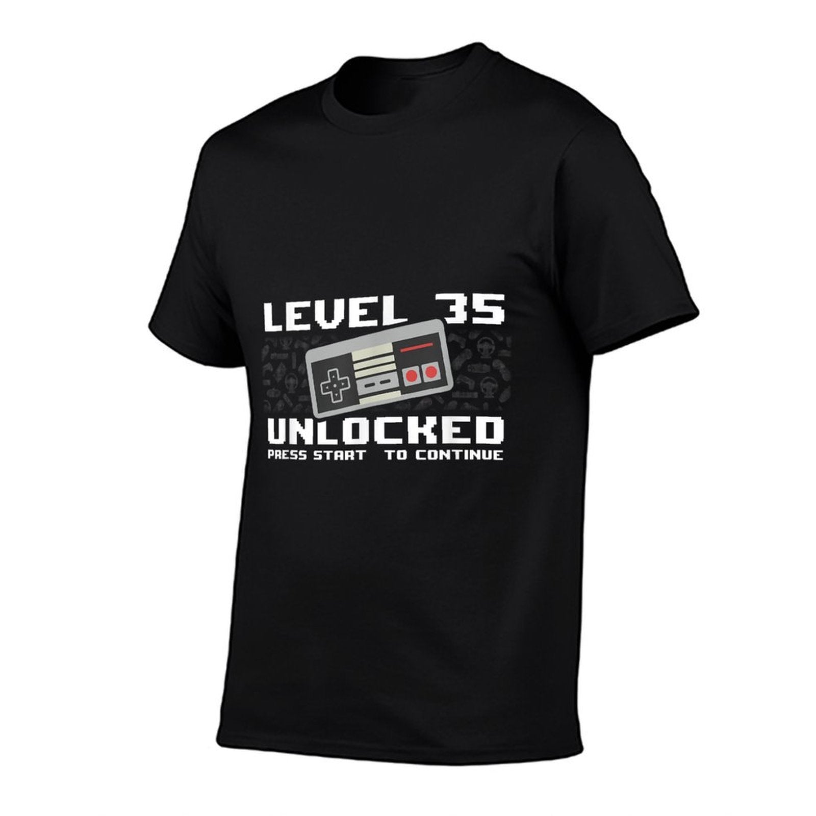 35th Birthday 1988 Level 35 Unlocked 35 Year Old Gamer  Versatile T-Shirt