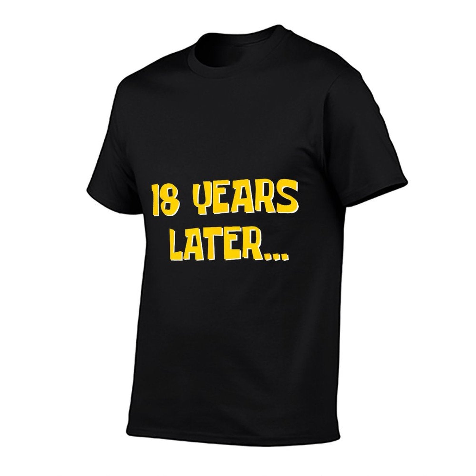 18 Years Later Funny Millennial Gen Z 18th Birthday  Tagless Design T-Shirt
