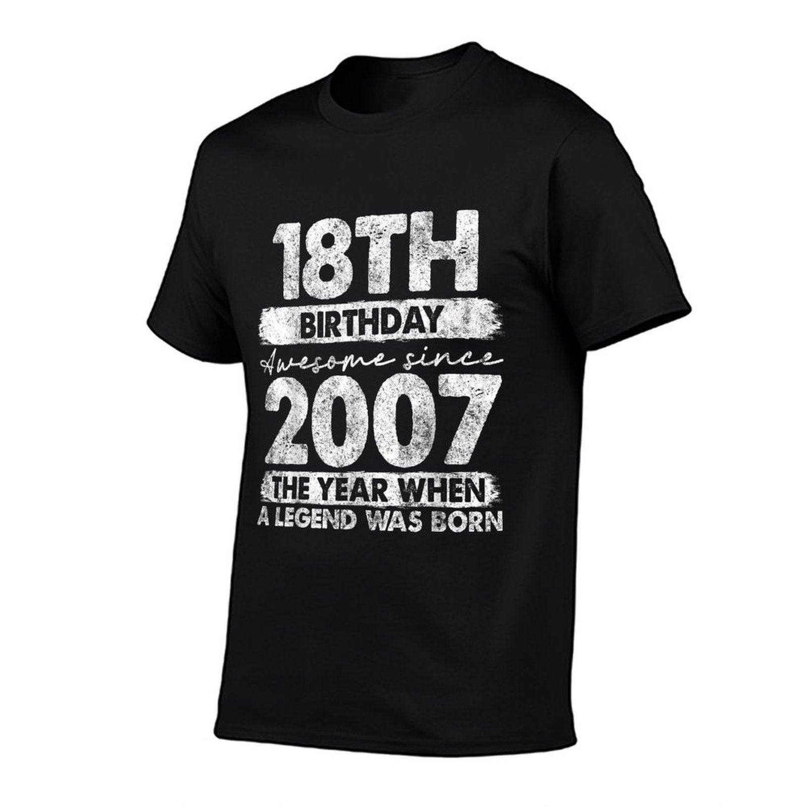 18 Year Old Gifts Vintage 2007 Limited Edition 18th Birthday  Moisture-wicking T-Shirt