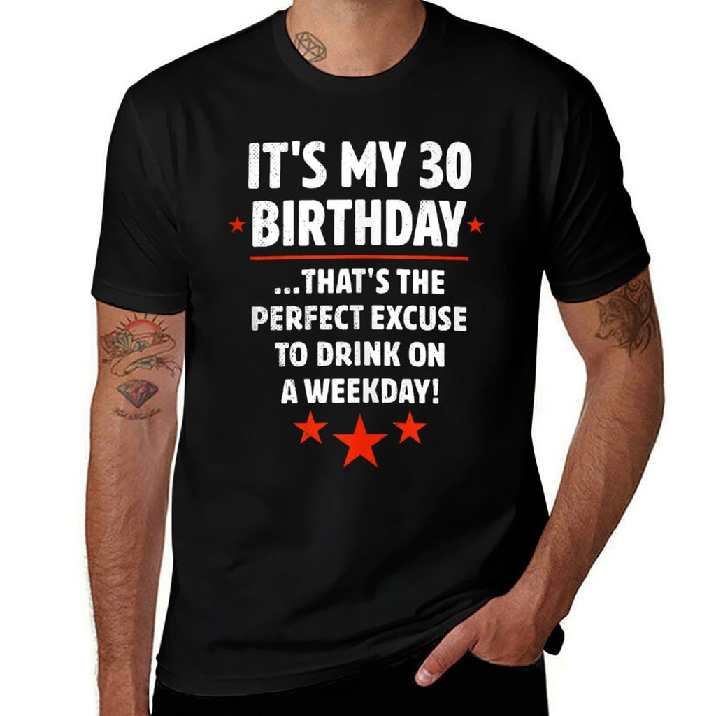 30th Birthday Outfit Funny Party Ideas For Men Women  Affordable Price T-Shirt