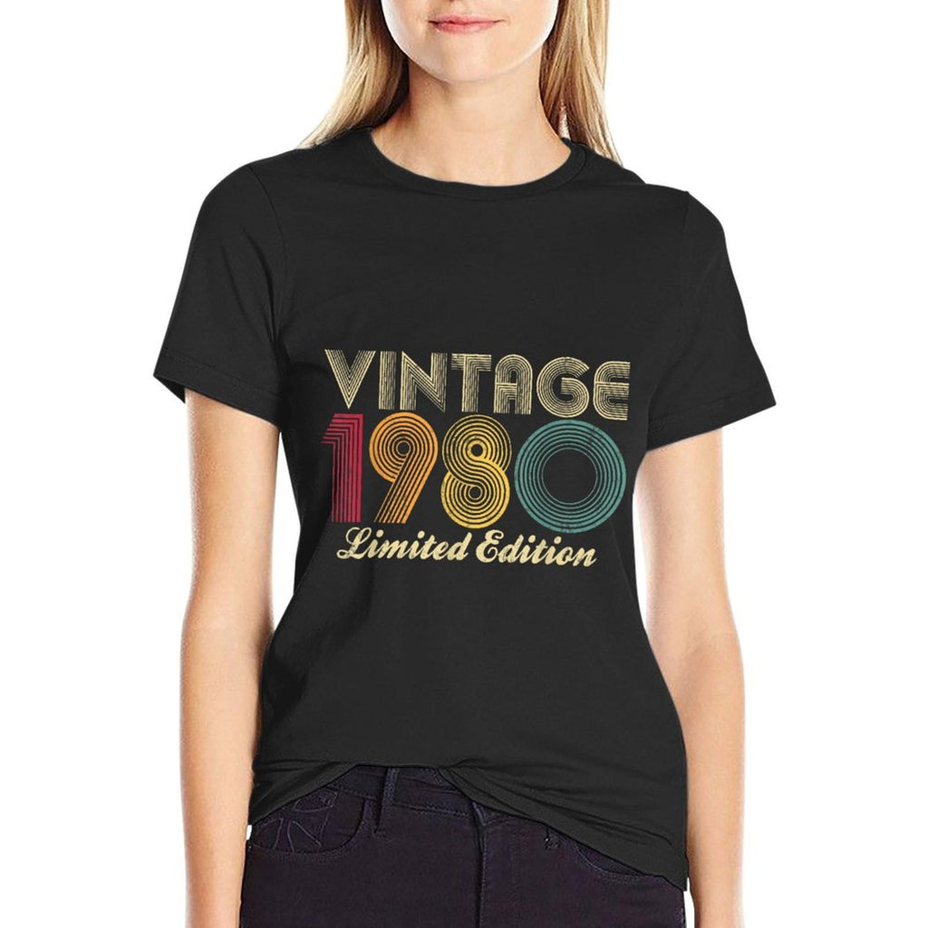 1980 45th Birthday Vintage Limited Edition 45 Years Old  Soft T-Shirt