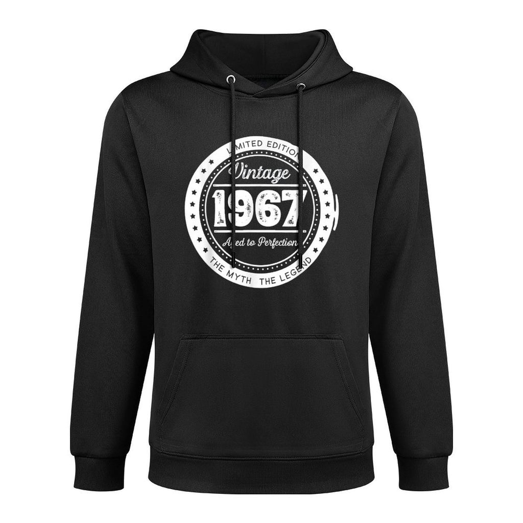 1967 50th Birthday, Fifty Years Old Machine Washable Hoodie