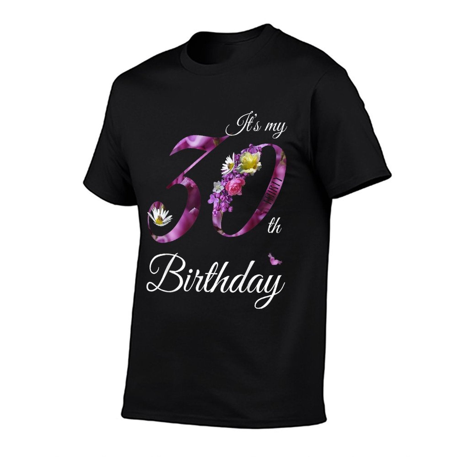 30 Year Old Floral 1992 It's My 30th Birthday Gift  Slim-fit Cut T-Shirt