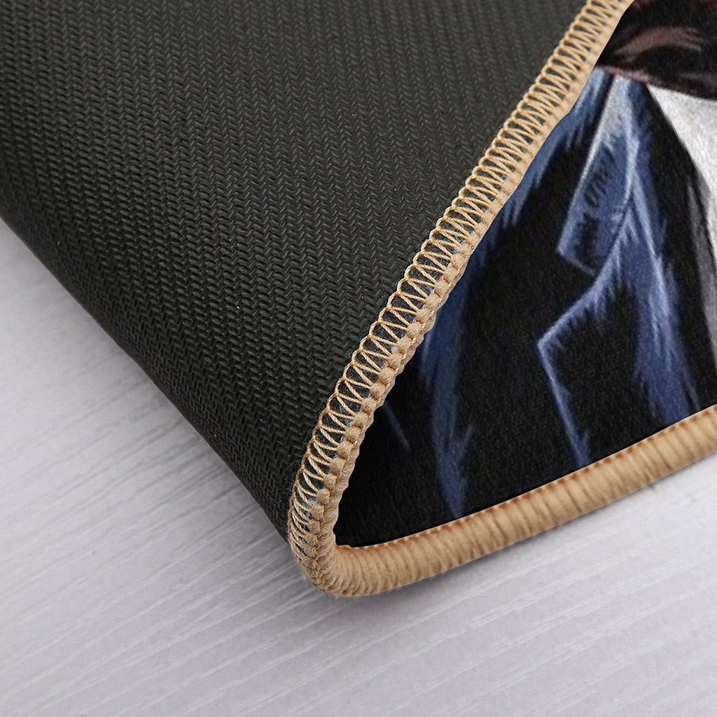 Donald Trump Portrait Face USA Flag 4th July 2025-  Versatile Bath Mat