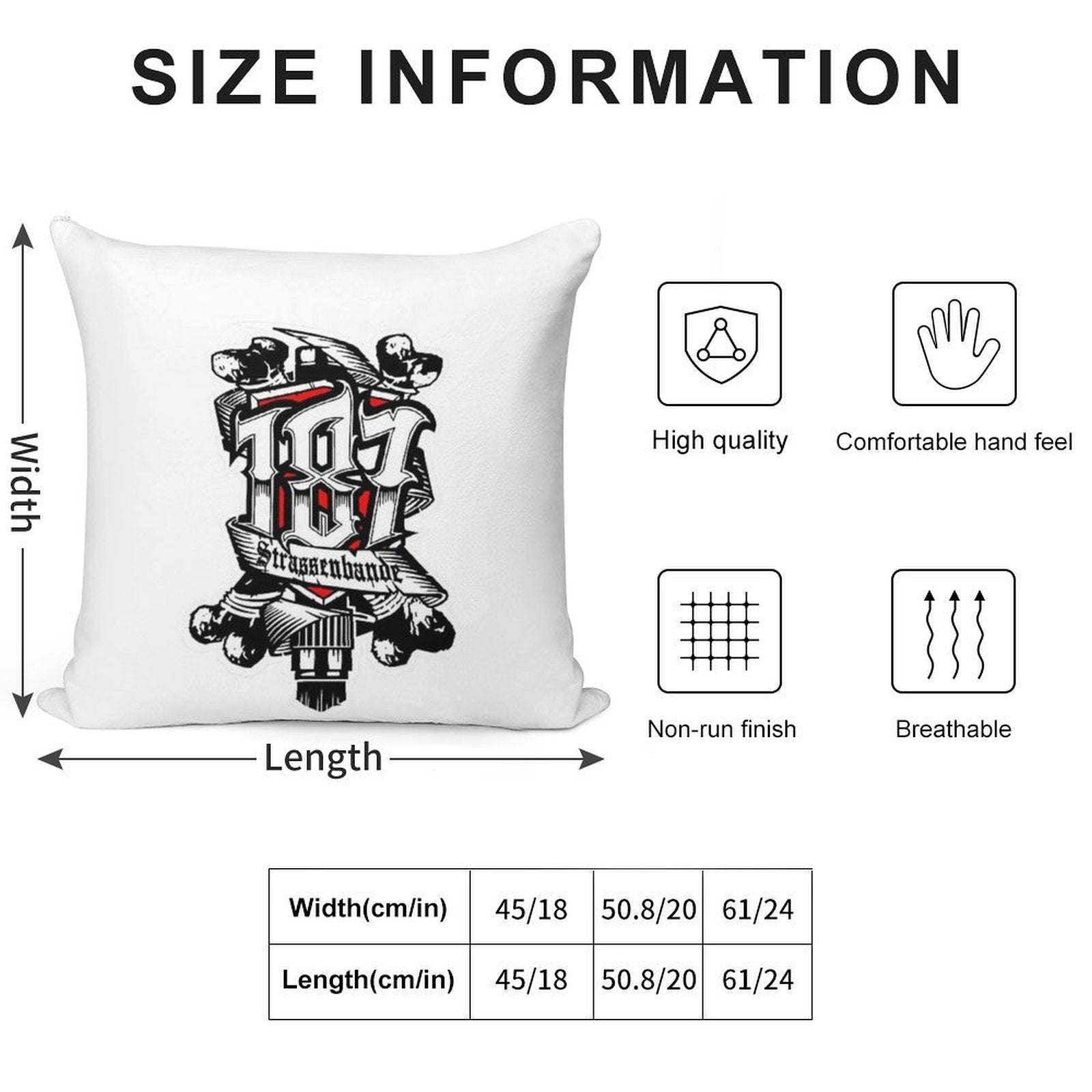 187 Smokezz Hiphop Soft Warmth Comfort Throw Pillow