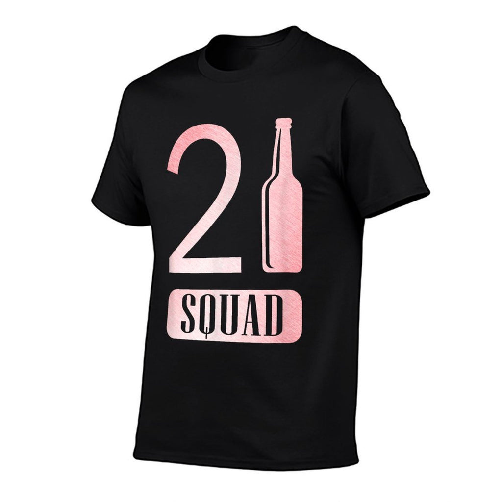 21st Squad Pink Birthday Funny Gift T  Soft T-Shirt