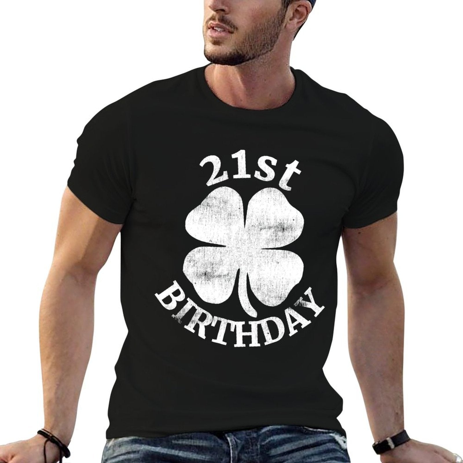 21st Birthday St. Patrick's Day Party Beer Gift  Lightweight T-Shirt