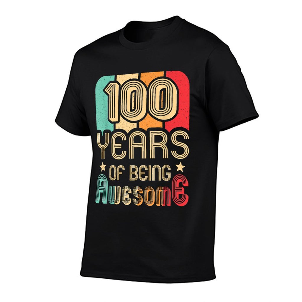 100 Years Of Being Awesome 100 Years Old 100th Birthday  Breathable T-Shirt